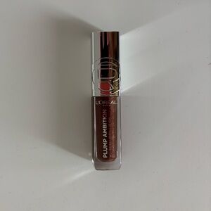 L'Oreal Plump Ambition Gloss Lip Oil in Shimmering Brown 510